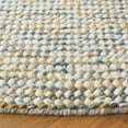 thumbnail image 3 of SAFAVIEH Vermont Windsor Solid Area Rug, Dark Gold/Blue, 6' x 6' Round, 3 of 8