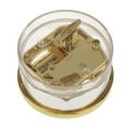 thumbnail image 6 of Acrylic Round Transparent Wind Music Box with Melody Over The Rainbow, 6 of 7