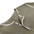 thumbnail image 5 of Men's Henley Shirt Basic T Shirt, Moisture Wicking Breathable 3 Button Down Short Sleeve Khaki, 5 of 6