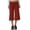 283#Wine, variant on Womens Fold Over Gaucho Pants Culottes Low Rise Capris Foldover Flowy Going Out Flare Bottoms Wide Leg Capri Pants Dark Gray XL