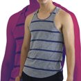 thumbnail image 2 of Tank Top Slim Fit Para Hombre Chili Beans Gris Ropa de hombre T EEG, 2 of 4
