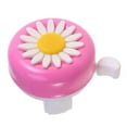 thumbnail image 4 of Kids Bike Bell with Streamers Set, Cute Flower Bicycle Bell for Girls, Handlebar Tassels Ribbon, Loud Ring Horn, Fits 20–25mm Handlebars, 4 of 7