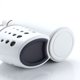 thumbnail image 5 of Irfora Dispensador de jabón de baño de 400 ml con soporte de esponja Fregadero de cocina Encimera Dispensador de jabón de mano líquido Bomba Caddy con compartimentos de almacenamiento Irfora Dispensador de jabón, 5 of 7