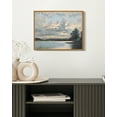 thumbnail image 5 of Drsoum Vintage Sea and Sky Landscape Wall Art 11x14in Natural Framed Rustic Retro Ocean Scenery Prints Farmhouse Classic Decorations for Living Room Bedroom, 5 of 6