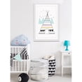 thumbnail image 3 of Marmont Hill "Colorful Teepee" by Katarina Snygg Framed Painting Print, 3 of 6