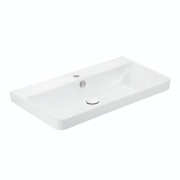 Ws Bath Collections Luxury 80.01 Luxury 31-11/16" Rectangular Ceramic Drop In Or Wall
