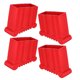 thumbnail image 1 of WHAMVOX 4Ud Fundas Para Patas De Plegable Rojas Para Seguridad Y Protección De, 1 of 6