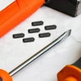 thumbnail image 3 of SOPOTUTU 500pcs Black Pvc Pegboard Hook Tip Caps Inner Flexible Vinyl Thread Protectors End Caps For Safe Organization, 3 of 8