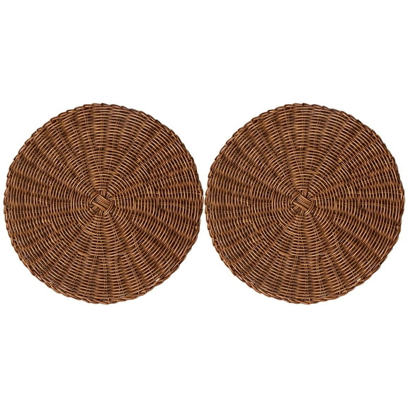 Household Reusable Place Mat Pastoral Style Dining Mat Wear-resistant Placemat Home Supply