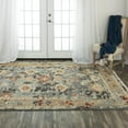 thumbnail image 2 of Alora Decor Abby 6' x 9' Traditional Dk. Gray/Brown/Gray Hand Knotted Area Rug, 2 of 4