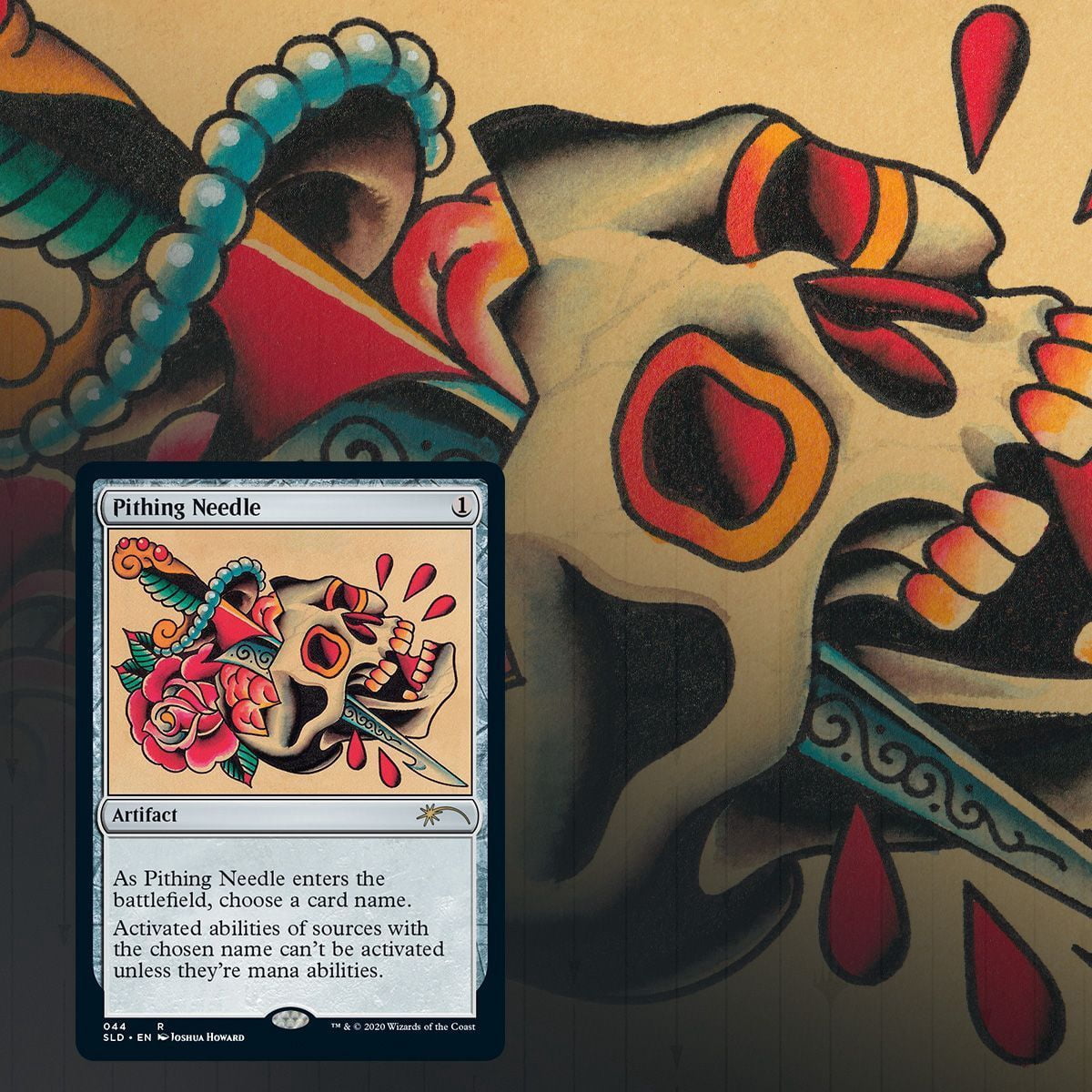 Magic: The Gathering TCG - Secret Lair Drop Series - Full Sleeves: The Tattoo Pack [Card Game, 2 Players]