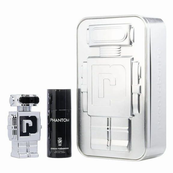 Paco Rabanne Phantom 3.4 Eau De Toilette Spray by Paco Rabanne Gift Set for Men