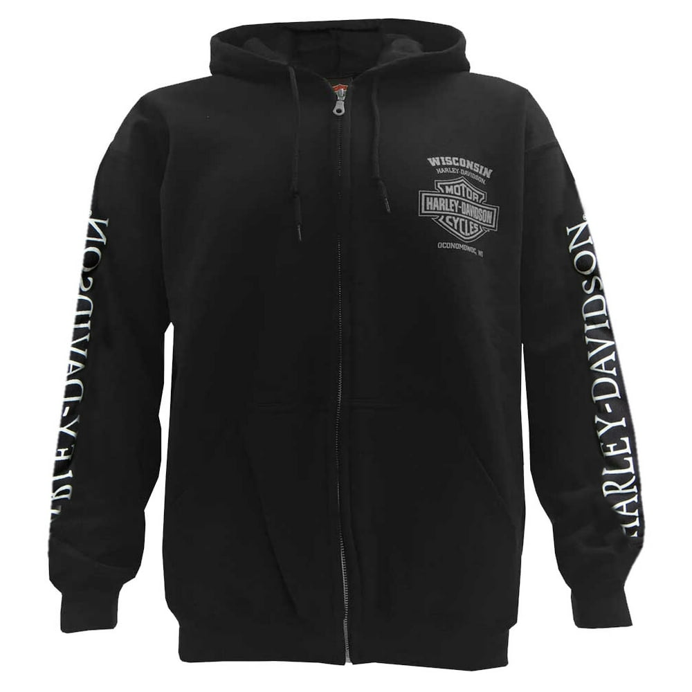 harley davidson black sweatshirt
