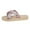 B Beige, variant on Slippers For Women Open Toe Cross Band Summer Style Lightweight Beach Shower Sandals Daily Wear