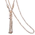 thumbnail image 1 of Collier Chandail Perle Cristal Pailleté Long Collier à Pampilles pour Femmes, 1 of 10