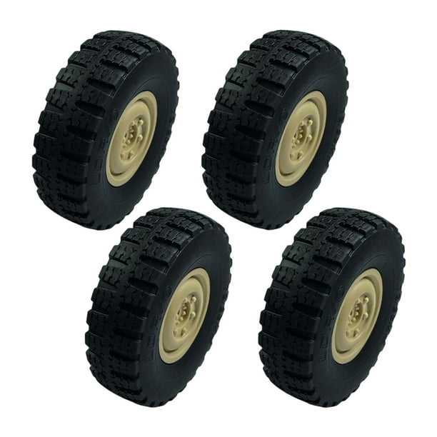 Accesorio de decoración para coche RC CUTICAT neumático amarillo 1/12
