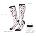 thumbnail image 4 of Yiaed Cute Dinosaur Print Great elasticity Adult Stockings Sports socks for Men and Women, 4 of 6