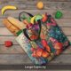 thumbnail image 5 of Fotbe Butterflies On Rocky Cliff Bolsa Tote con Estampado para Mujer, Bolsos con Cremallera, Bolsa de Hombro Casual de Gran Capacidad con Bolsillos Internos, 5 of 7