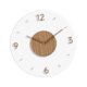 thumbnail image 3 of Reloj de pared de madera acrílica, reloj decorativo de 12 pulgadas para decoración del hogar, movimiento silencioso. Redondo, 3 of 9