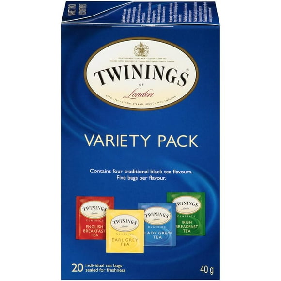 Twinings Variety Pack Tea, Pack of 20 Tea Bags