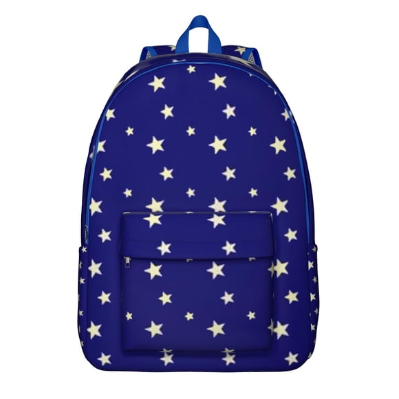 Beach Sunset Backpack, Abstract Ocean Watercolor Daypack with Boho Coastal Scene, Starry Sky Horizon School Bag with Artistic Rainbow Gradient