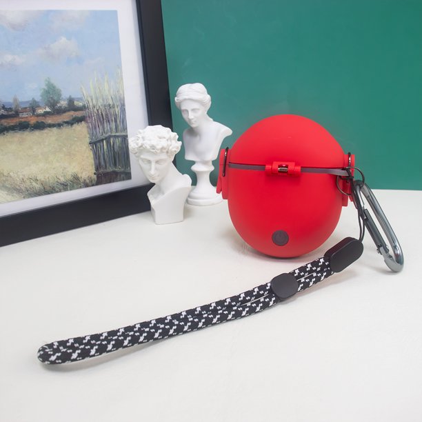 Funda de soporte para auriculares de PC de TPU resistente al agua para Google Pixel Buds Pro (rojo)