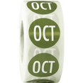 thumbnail image 1 of Autocollants Olive October 0.75 Pouces Pouce Rond Lot de 500, 1 of 1
