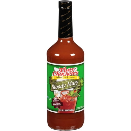 (2 Bottles) Tony Chachere's Creole Style Bloody Mary Mix, 32 Fl (Best Bloody Mary Mix Ever)