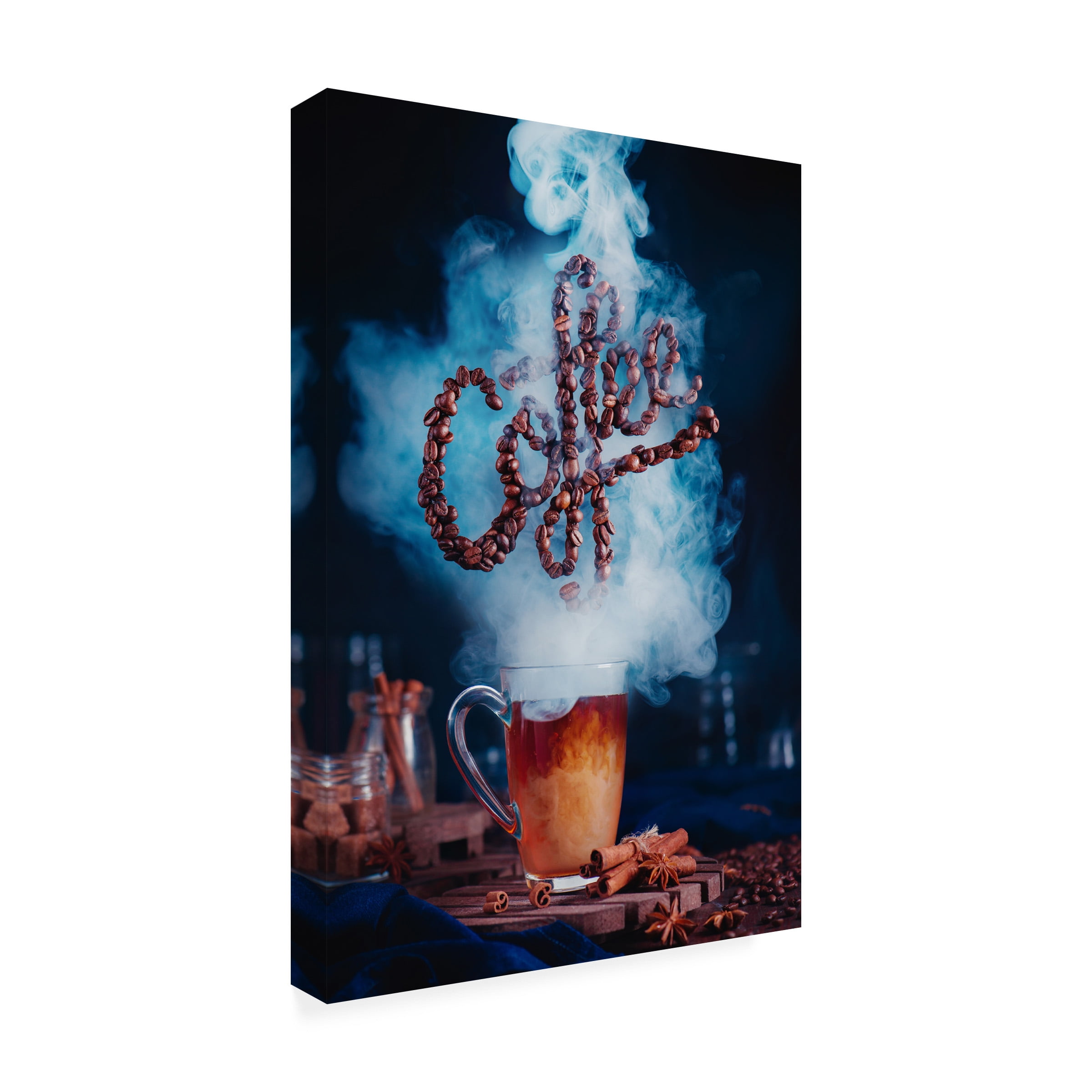 Dina Belenko 'Smell The Coffee' Canvas Art