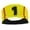#1, variant on Player ID Softball Stitch Headband (Yellow, #35)