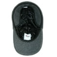 thumbnail image 4 of Wigens Kent 100% Wool Baseball Cap with Earflaps Grey Melange, 4 of 5