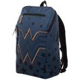 thumbnail image 3 of Dlx DC Comics Wonder Woman Logo Backpack Navy Blue & Gold Laptop Case, 3 of 4