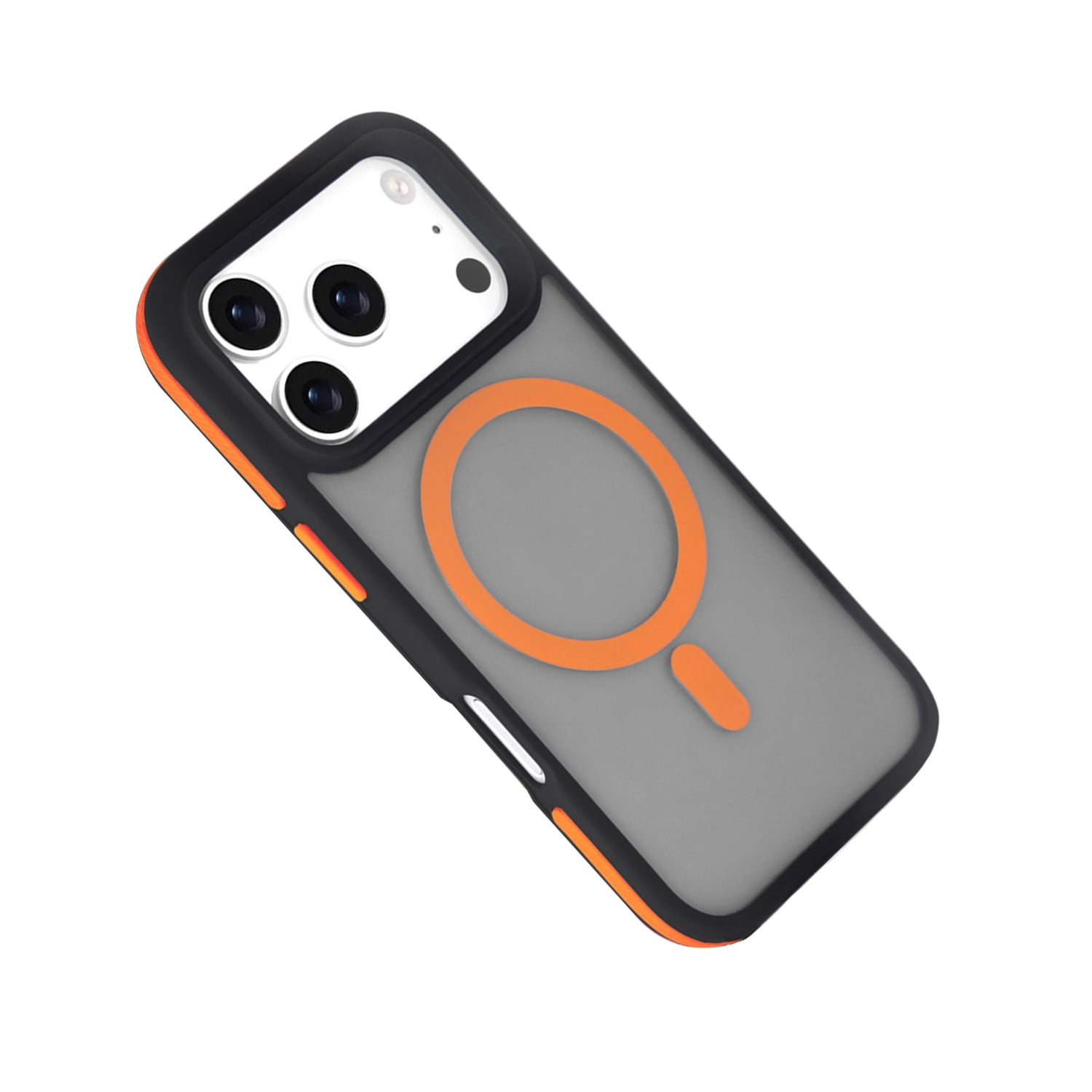 Slim Polarized Bumper Case with Built-In MagSafe for iPhone 17 Pro - Orange