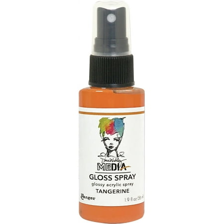 UPC: 0789541073796 | Dina Wakley Media Gloss Sprays 2oz-Tangerine