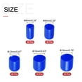 thumbnail image 2 of Unique Bargains 100Pcs Round Rubber End Caps 1/4" 3/8" 1/2" 5/8" 3/4" Blue Vinyl Cover Screw Thread Protectors, 2 of 6