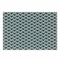 thumbnail image 1 of Penguin Cutting Board, Animal Print Themed Continuous Pattern with Baby Birds, Decorative Tempered Glass Cutting and Serving Board, in 3 Sizes, by Ambesonne, 1 of 2