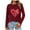 z1 Wine, variant on Guluxicc Sweatshirts for Women Valentine's Day Casual Crewneck Long Sleeve Tops Trendy Fashion Cute Graphic Pullover Shirts, Red, 2XL