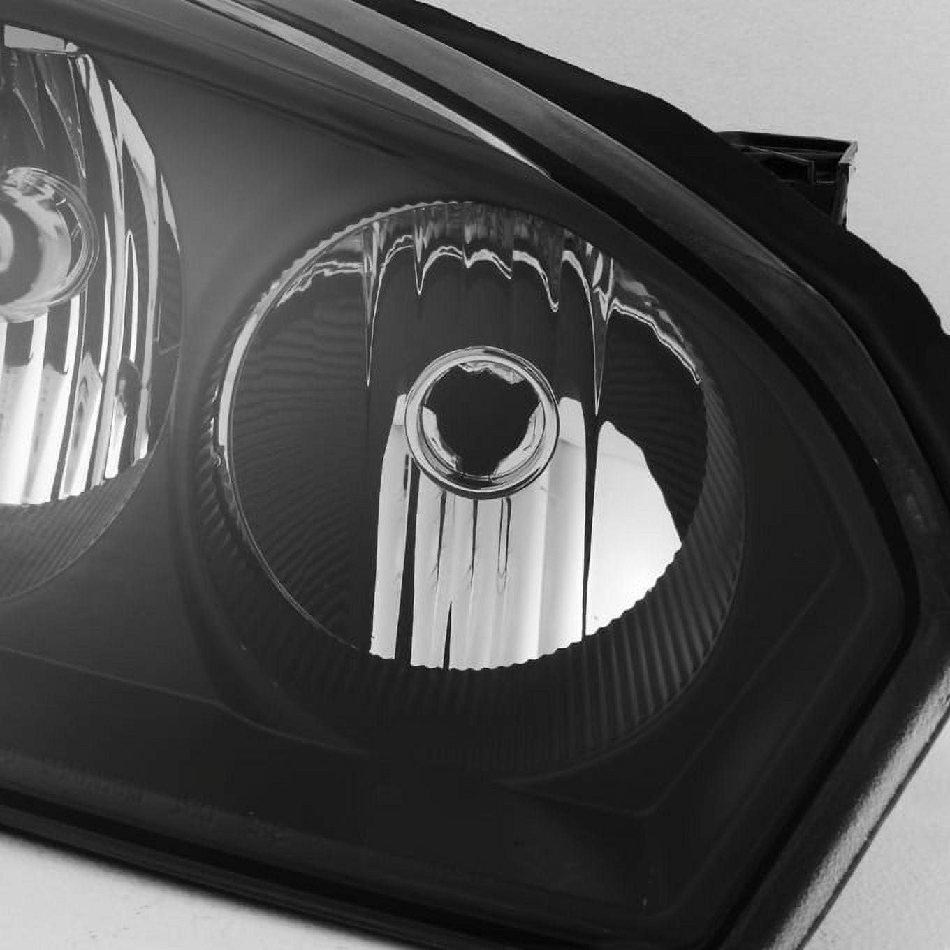 AKKON - For Chevy Malibu OE Replacement Black Bezel Headlights Driver/Passenger Head Lamps Pair New