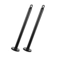 thumbnail image 4 of CRAFTHROU 2Pcs Barbell Storage Black Weight Rack for Commercial Gym Environment, 4 of 8