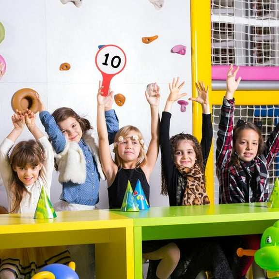 Hytrove Dry Erase Answer Paddle Mini Whiteboard 2Pcs 9.8x5.9x0.2in