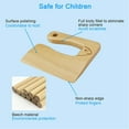 thumbnail image 2 of Cuchillo de madera para niños para cocinar y cortar verduras de forma segura, herramientas de cocina para niños con forma de pez bonito, aplicable de 2 a 5 años Fason WMSS-265, 2 of 7