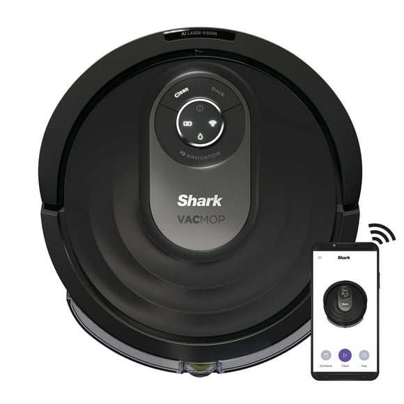 Shark RV2001WDCA AI Robot VACMOP PRO,Black