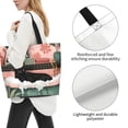 thumbnail image 3 of Easygdp Black Cat Pink Bathroom Bolsas Tote para Mujer, Bolsos de Hombro para Viaje, Bolsos de Mano de Gran Capacidad para Compras y Trabajo, 3 of 8