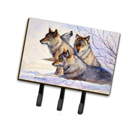 Wolves by Mollie Field Leash or Key Holder