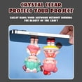 thumbnail image 6 of 180 Pcs 0.6" x 1.38" Large Strong Double Sided Dots Glue, Removable Clear Sticky Tack, Wall Mounting Putty, for Hanging Posters Decor Crafts, 6 of 7