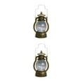 thumbnail image 4 of Guardoinrt Lantern LED Oil Lamp Table Porch Winery Cabin Light Bronze Golden 2Set, 4 of 6