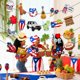 thumbnail image 5 of 4 Uds. Decoraciones Para Fiestas De Puerto Rico, Pancartas, Decoraciones Para Fiestas De Bad Bunny, Mini Pavas De Puerto Rico, 5 of 5