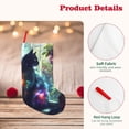 thumbnail image 4 of Lsque Cosmic Cat In Window Pattern 18 Inch Christmas Stockings, Festive Holiday Stocking for Christmas Decorations Holiday Decor, 4 of 8