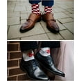 thumbnail image 5 of James Fiallo Mens 12-Pairs Funny Funky Crazy Novelty Colorful Patterned Dress Socks M199-12, 5 of 5