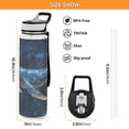 thumbnail image 3 of BZSMCE Sport Bottle Cosmic Blue Outdoor sports Water Bottle Size: 10.4x3in, 3 of 7
